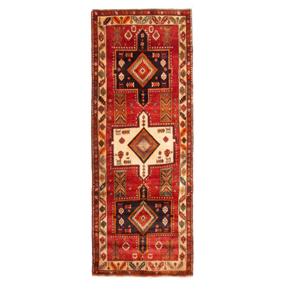 Konya Anatolian Red Rug 3'11" x 10'3"