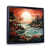 Black Floater Framed
