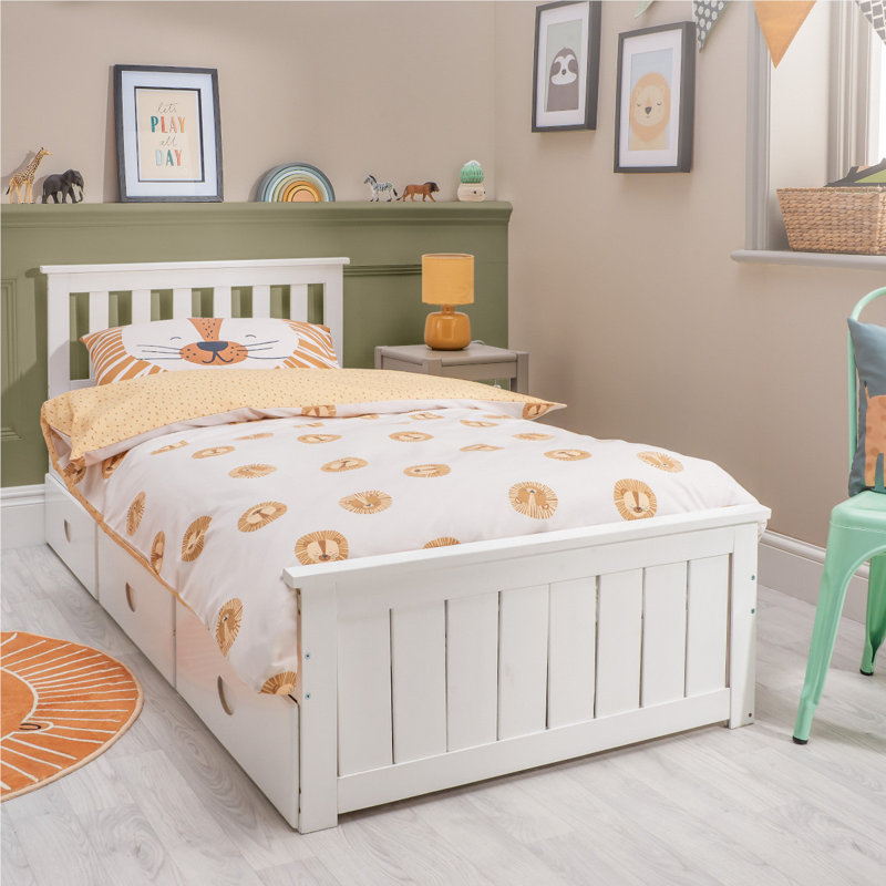 Tsamis Drawers Bed Frame with Mattress