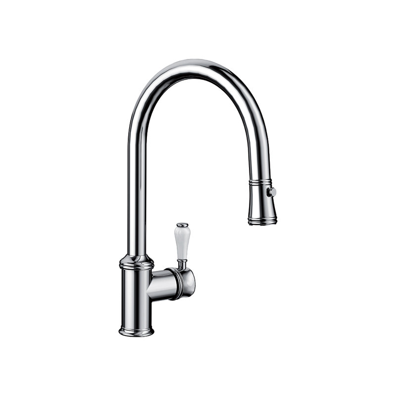 Vicus Single Lever Monobloc Tap, Chrome