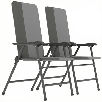 Ensemble de chaises de jardin à dossier haut, chaises de camping pliantes et chaises de patio