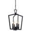 Luminaire suspendu géométrique à 4 lumières-742667724