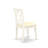 5 Piece Kitchen Table Set for 4 Includes a Rectangle Dining Room Table with Dropleaf and 4 Linen Fabric Dining Chairs, Linen White-849713288-849713295