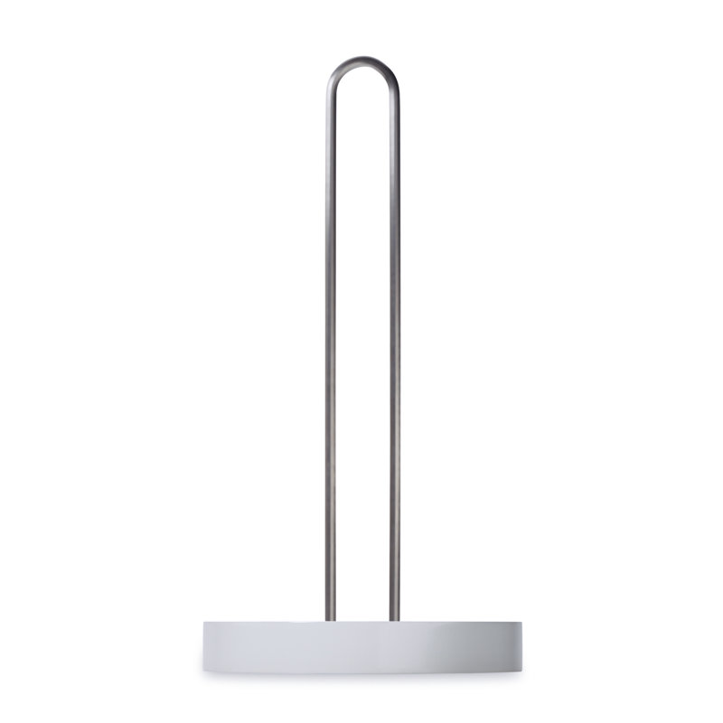 Paper Towel Holder, White