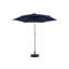 Parasol de marché 9 pi - bleu marine. 6 Design. Pour terrasse, cour ou piscine. 100% tissu. Facile à utiliser avec une manivelle pratique et un bouton inclinable extérieur bleu marine. Stable. Idéal pour la piscine, la pelouse. Auvent. Fonctionnement-1869393963