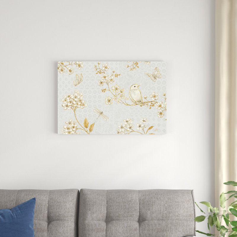 Golden Garden I, H 20 po x l 30 po x P 1,25 po