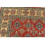 Tapis rouge nouvel âge en laine 9 pi 2 po x 11 pi 9 po Muhdin