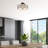 Maricruz Fabric Semi Flush Mount-1213232208