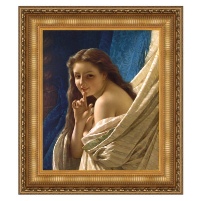 " Portrait Of A Young Woman " by Pierre-Auguste Cot