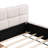 Chenille Upholstered Bed, Queen