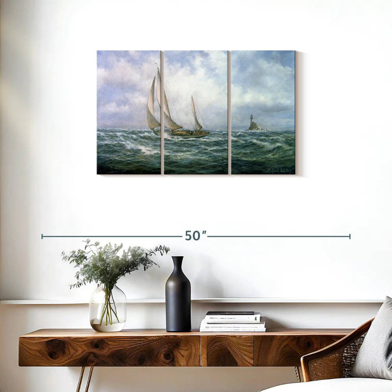 Mehar Fastnet Abeam, 20" H x 33" W
