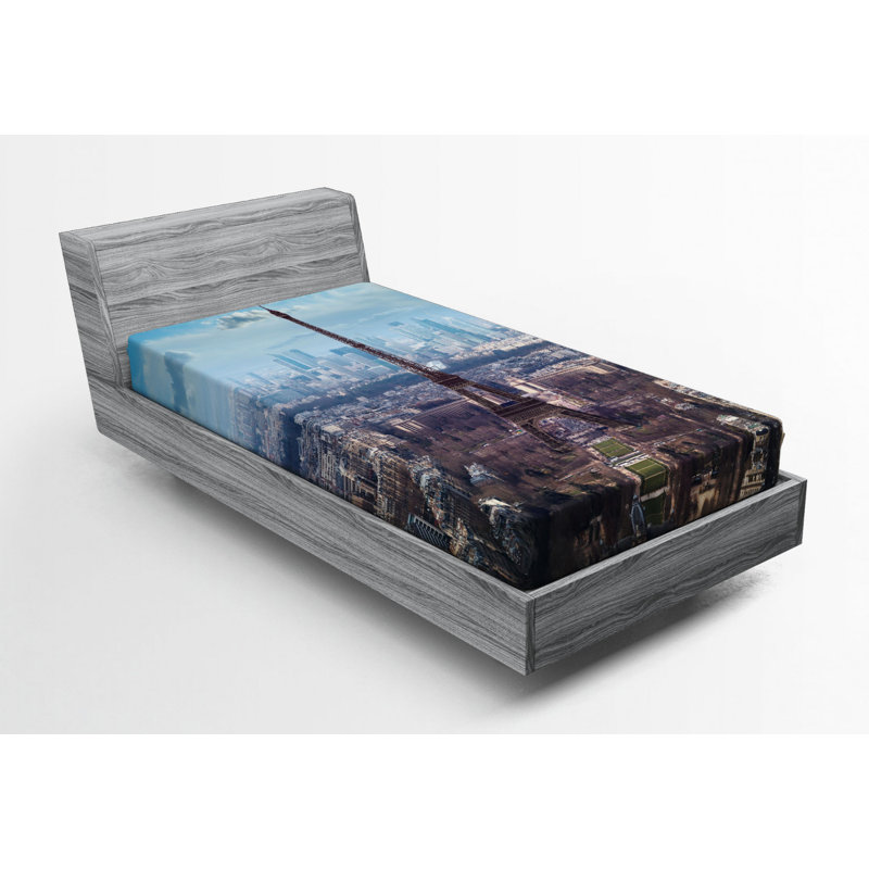 Microfiber Fitted Sheet, Twin Fitted Sheet