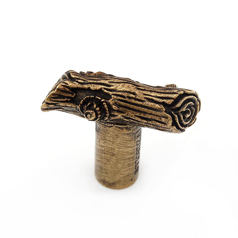 Pollino Bar Knob, Antique Brass