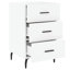 Mehrudin 40cm W Iron Bedside Table-1644452390