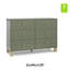 California 6 Drawer Dresser-98240132