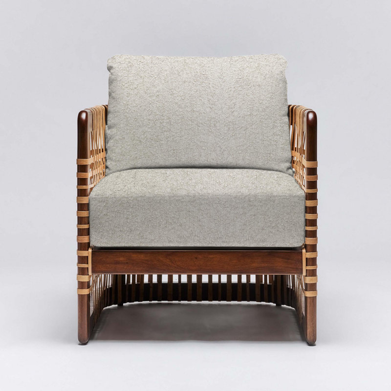Fauteuil Palms, Châtaignier clair, Boucle de teinte