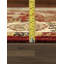 Agra Hand Knotted Wool Oriental Area Rug in Red/Ivory