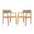 Teak/Gray selected