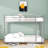 Twin Over Twin Metal Bunk Bed With Ladder And Guardrails-992082869-947305358