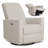 Greenguard Gold Certified Upholstered Swivel Reclining Glider-105785818