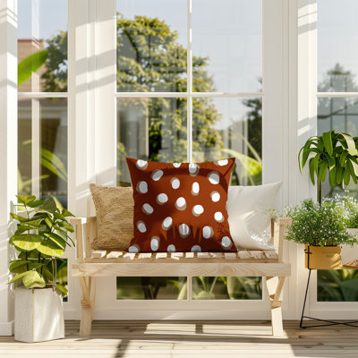 Oreiller réversible intérieur / extérieur Jayi Spots