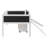 White Twin Loft Bed With Storage. Climb And Explore Frame. Solid Pine Wood For Stability. Double Chalkboard Fun Learning Creativity. Safe Slide A Pleasant Wake-Up. Plywood Storage Boxes Practical Use-2136660722