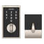 Schlage Touch Keyless Touchscreen Deadbolt with Century Trim-81511267