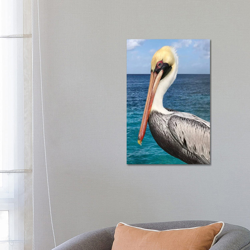 Pelican by Julie Derice - Wrapped Canvas Print, 66.04 cm H x 45.72 cm W