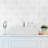 Santorini Biselado 4" x 8" Beveled Ceramic Subway Wall Tile-36953377