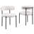 Azianna 18'' H Cotton Upholstered Metal Side Chair-297618920-305334720
