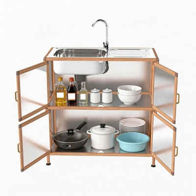 Utility Sink with Cabinet