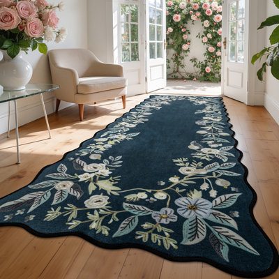 Non Slip Low Profile Washable Vintage Door Mat