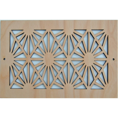 Stellar Air Wall and ceiling Registers - 2x8 ( duct opening) 4x10 overall size - Sunburst design