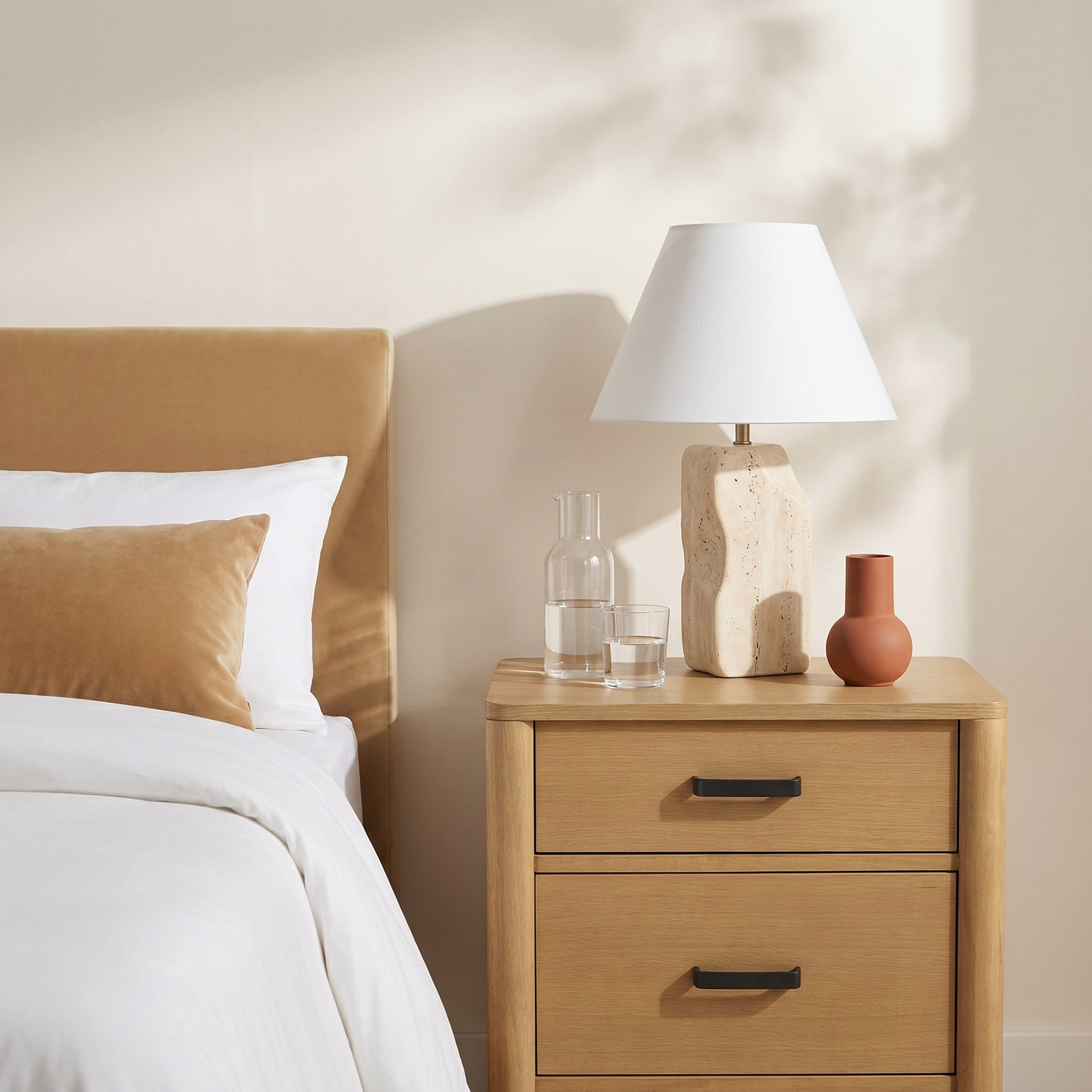 Dawes Oak Nightstand
