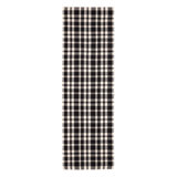 Tattersall Black Handwoven Indoor/Outdoor Rug
