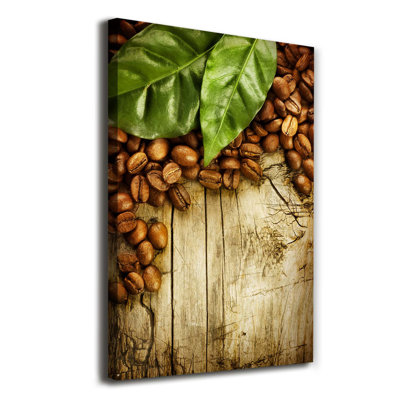 Coffee Beans - Wrapped Canvas Print