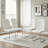 Kimara Modern Faux Leather Diamond Quilt Cantilever Dining Chairs (Set of 4)-245472721-208377318-215003004