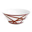 Missoni Salad Bowl Nastri Bordeaux  Diam 10.43" , H 4.33"