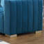 Canapé en velours de luxe 87 po avec 2 coussins Clifford-293635801-293635800