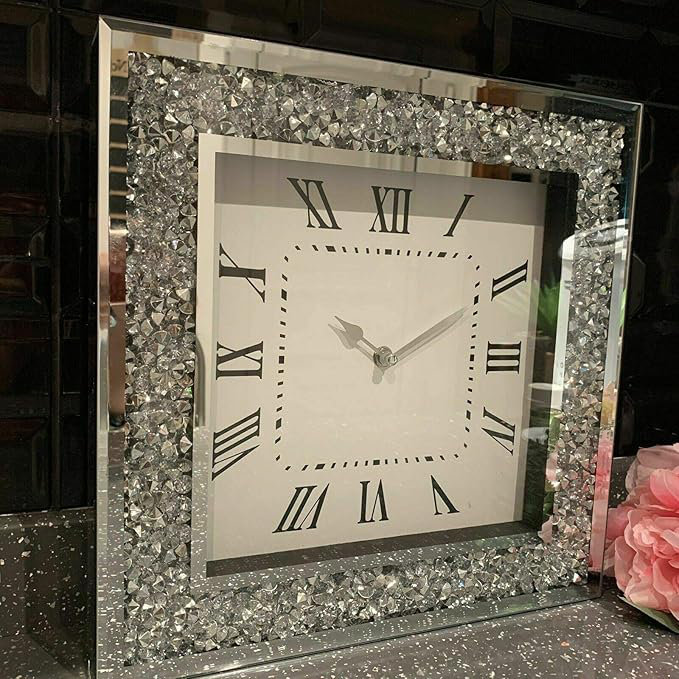 Glass Wall Clock