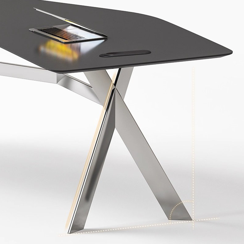 Bureau moderne et sophistiqué, 29.53" H x 94.49" W x 31.5" D
