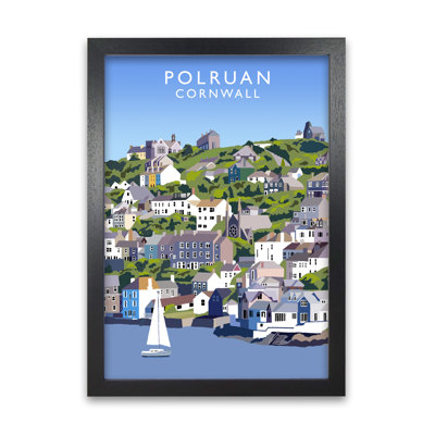 Polruan by Richard O'Neill - Single Picture Frame Print