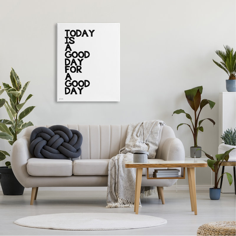 Single Picture Frame Textual Art on MDF, 40" H x 30" W x 1.5" D, Wrapped Canvas