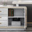 Luxury Baked Enamel L-Shaped Desk for Desktop Computers-698334527