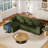 108.3" Sectional Foam Couch-266720586