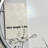 LED bathroom mirror with one-touch demist function, three-color dimmable
