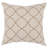 Sophie Geometric Feather Linen Reversible Throw Pillow