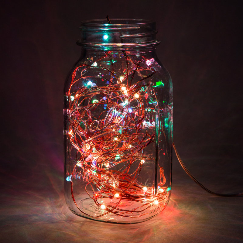 Guirlande de 20 lumières DEL Stollings, Multicolore
