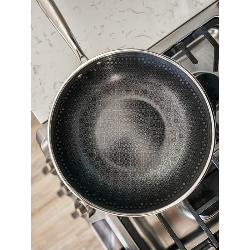 Wok en céramique antiadhésif 20,47 po