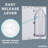 Wood Mounted Ironing Board / Center